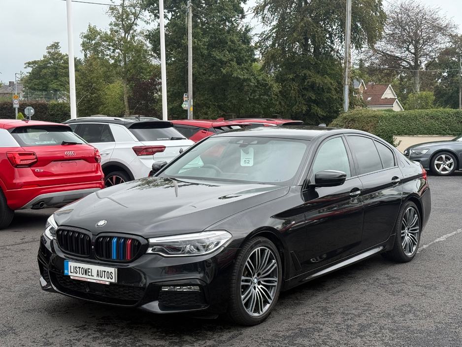 BMW 5 Series M-SPORT 523D 190BHP AUTOMATIC 2.0 DIESEL *VIRTUAL COCKPIT, REAR VIEW CAMERA, 19 " DIAMOND CUT ALLOYS, PARKING SENSORS FRONT & REAR, PADDLE SHIFT, MEMORY SEATS, LEATHER UPHOLSTERY,3 STAGE HEATED SEATS* — thumbnail 6