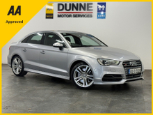 Audi S3 **S3**296BHP**QUATTRO**2 KEYS**18'' POLISHED SILVER WHEELS**NCT07/27**MULTI FUNCTION FLAT BOTTOM STEERING WHEEL**PADDLE SHIFT**XENON HEADLIGHTS AND TAILIGHTS**MULTI FUNCTION CENTRE CONSOLE**