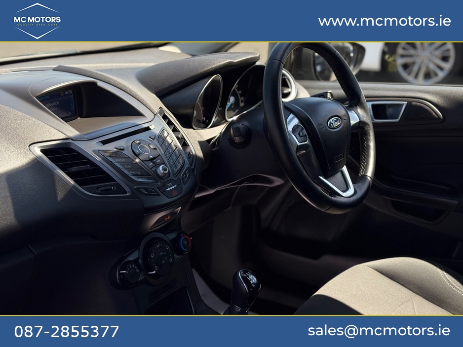 2016 Ford Fiesta 1.2L Petrol For Sale Images