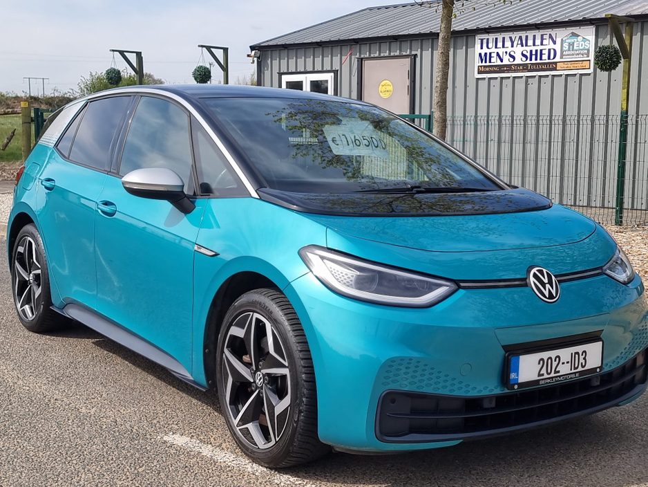 2020 Volkswagen ID.3 0L Electric For Sale Images