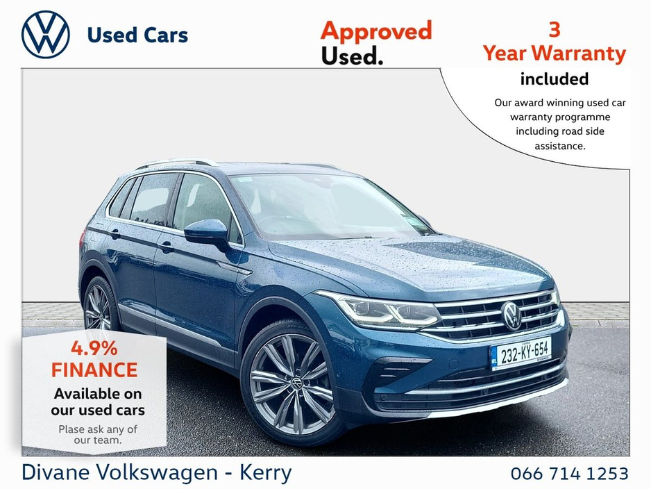Used Volkswagen Tiguan 2023 in Kerry
