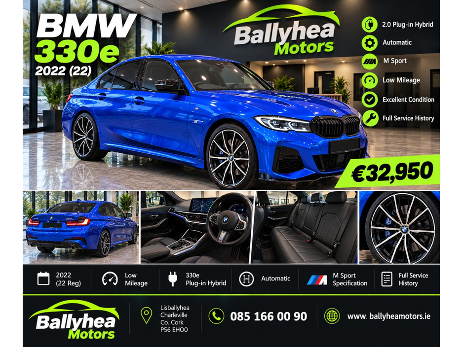 BMW 3 Series G20 E M SPORT 292BHP 4DR A