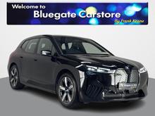 BMW iX XDRIVE40 M SPORT**HARMON KARDON SOUND SYSTEM**BLACK LEATHER INTERIOR**FRONT HEATED ELECTRIC SEATS**TOUCH SCREEN INFOTAINMENT**REVERSE CAMERA**FRONT & REAR PARKING SENSORS**APPLE CARPLAY**