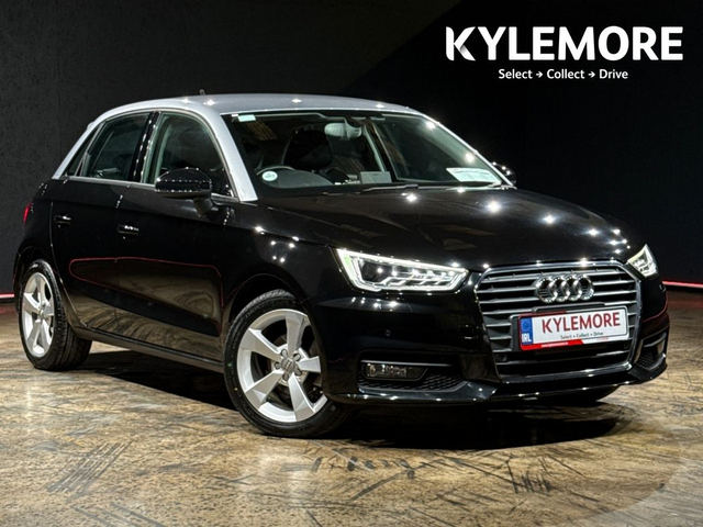 2018 AUDI A1 LOW MILEAGE - 1.0L TFSI -TWO TONE BLACK/SILVER - REVERSE CAMERA/PARK PILOT