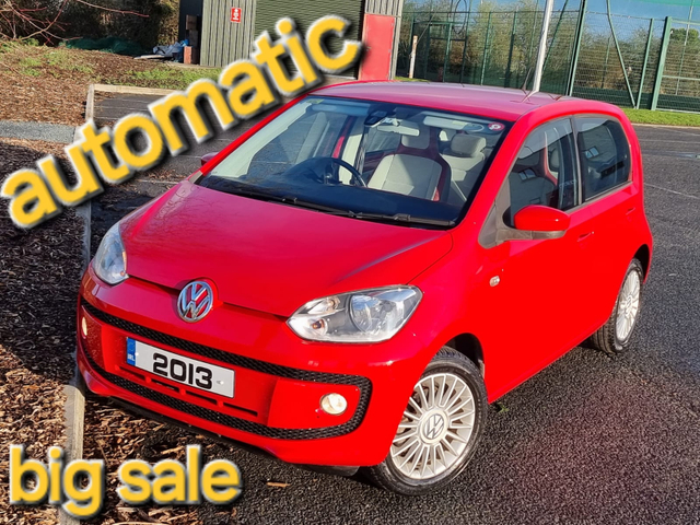 2013 VOLKSWAGEN UP! 2013 VOLKSWAGEN UP! 1.0L NCT'd AUTOMATIC €6,990