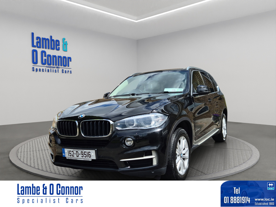 BMW X5 X DRIVE 25D SE **** 7 SEATS **** AUTO**** BLACK / CREAM LEATHER **** HEATED SEATS *** SERVICE HISTORY ****