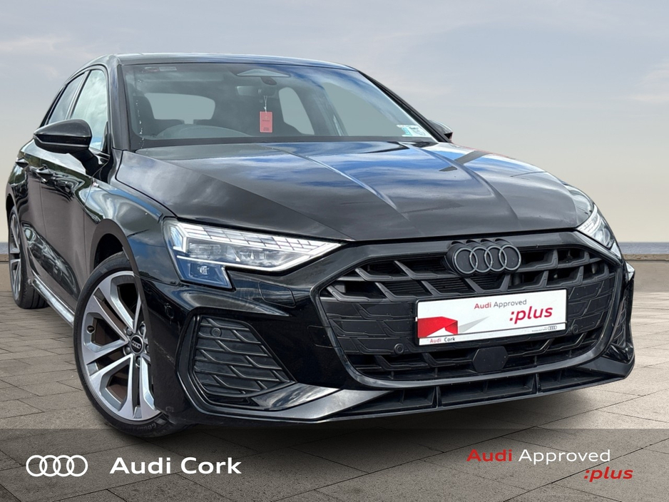 Audi A3 SPORTBACK 2.0 30TDI 115BHP S-LINE WITH BLACK STYLING & COMFORT PACK