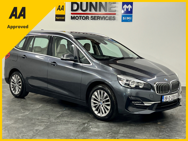 2019 BMW 2 SERIES GRAN TOURER LOW MILEAGE*218D GRAN TOURER LUXURY G2LB 4DR AUTO*SAT NAV*NCT 03/27*12 MONTH WARRANTY*FINANCE AVAILABLE