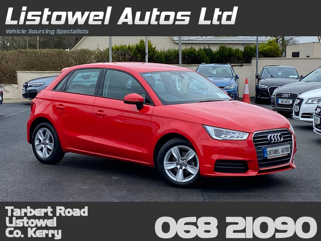 2018 AUDI A1 1.0 TFSI S-TRONIC 5DR AUTOMATIC * 5 STAMPS SERVICE HISTORY * 2 STAGE HEATED SEATS  * PARKING SENSORS FRONT & REAR * BLUETOOTH * FRONT ARM REST * 15