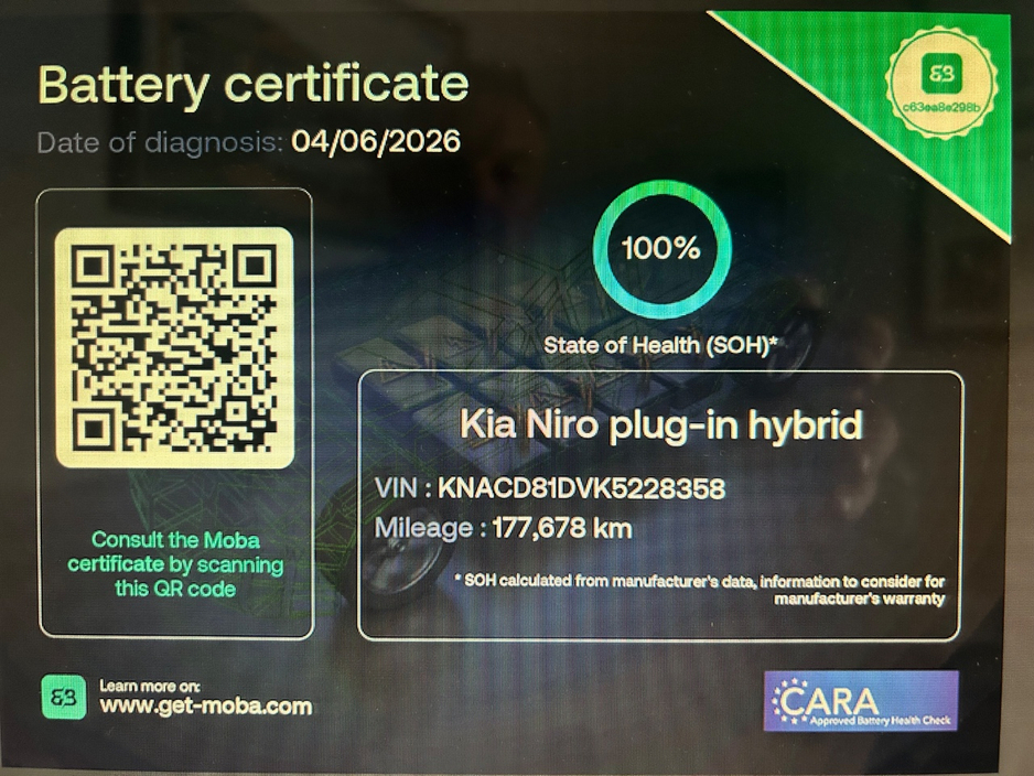 2019 Kia Niro 1.6L Petrol Plug-in Hybrid For Sale Images