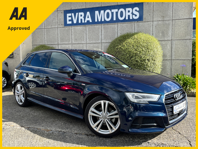 2018 AUDI A3 SB S-LINE AUTOMATIC 1.4 PETROL //HIGH SPEC//REVERSE CAMERA//HEATED SEATS//ADAPTIVE CRUISE CONTROL//