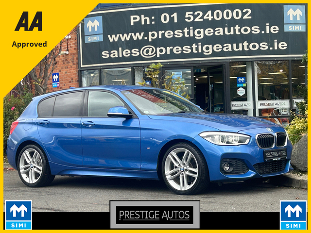 2017 BMW 1 SERIES M-SPORT 2.0 L DIESEL AUTO ONLY 43000 KLM *CAR ID 02*