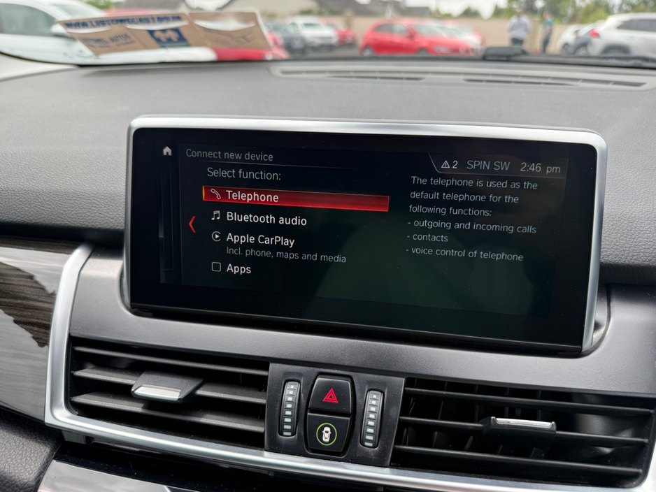 BMW 2 Series LEATHER* 218D LUXURY *AUTOMATIC  150BHP, REAR VIEW CAMERA, PARKING SENSORS FRONT & REAR, APPLE CARPLAY//ANDROID AUTO, ADAPTIVE CRUISE CONTROL, POWER ADJUSTABLE SEATS,  3 STAGE HEATED SEATS, NEW NCT* — thumbnail 20