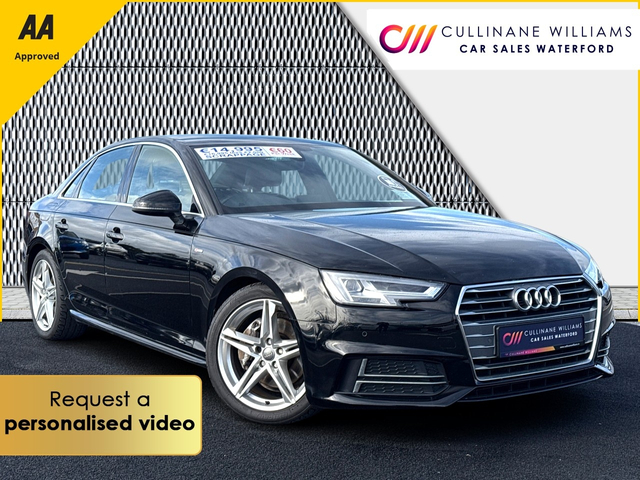 2016 AUDI A4 2016 S LINE 2.0 TDI 186BHP €73 P/W WITH NO CASH DEPOSIT 10 DAY SLE NOW ON!!