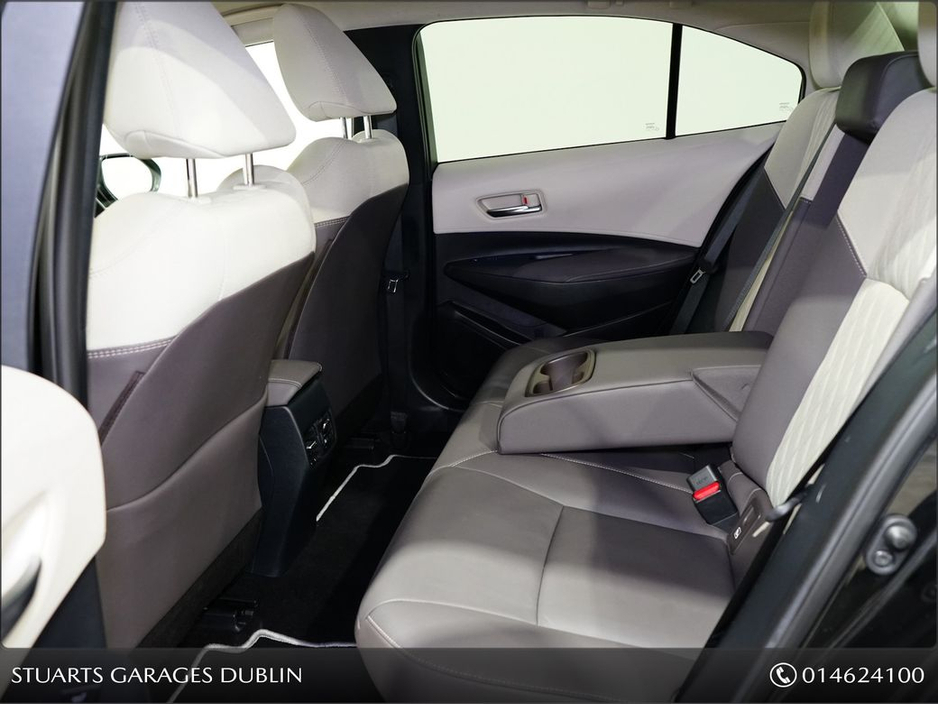 Toyota Corolla Hybrid SOL Saloon 4DR Auto*Night Sky Black Metallic with Light grey Partial leather*18" Bi-Tone Grey Alloys* — thumbnail 26
