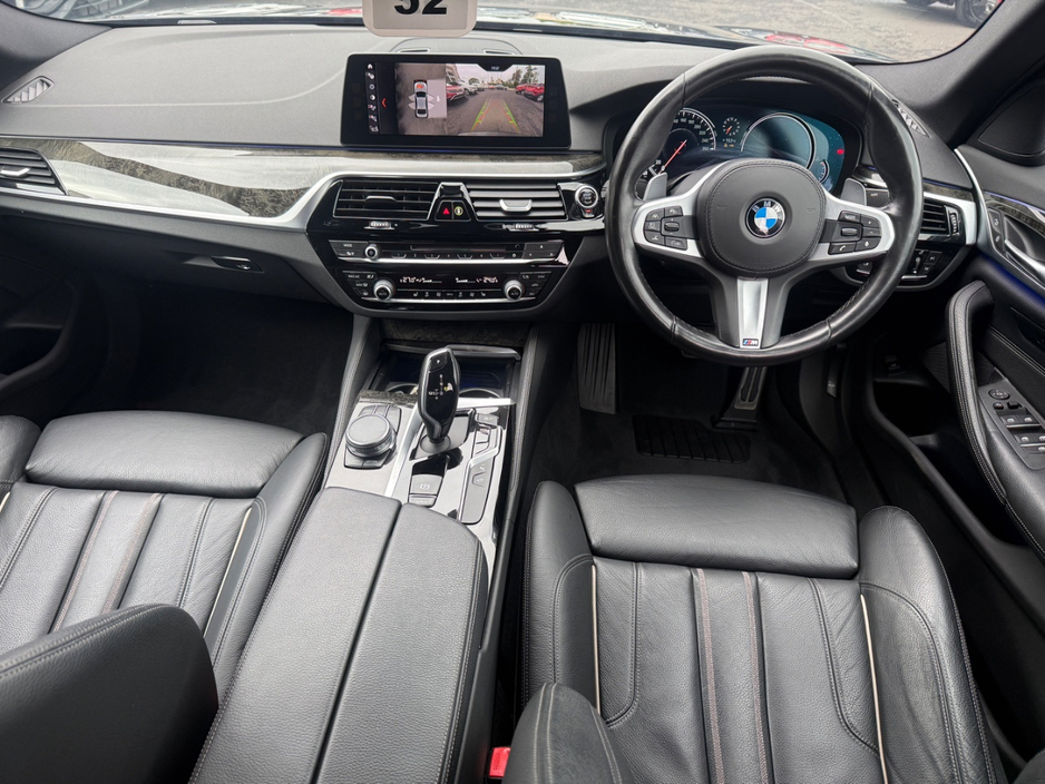 BMW 5 Series M-SPORT 523D 190BHP AUTOMATIC 2.0 DIESEL *VIRTUAL COCKPIT, REAR VIEW CAMERA, 19 " DIAMOND CUT ALLOYS, PARKING SENSORS FRONT & REAR, PADDLE SHIFT, MEMORY SEATS, LEATHER UPHOLSTERY,3 STAGE HEATED SEATS* — thumbnail 13
