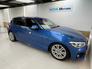 2016 BMW 1 SERIES 118D 2.0 DIESEL M-SPORT PRO PLUS AUTOMATIC // ESTORIL BLUE METALLIC // LED MATRIX LIGHTING // LANE DEPARTURE ASSIST // PRO MEDIA PACK // CRUISE CONTROL // FRONT FOGS // SPORT ALLOYS