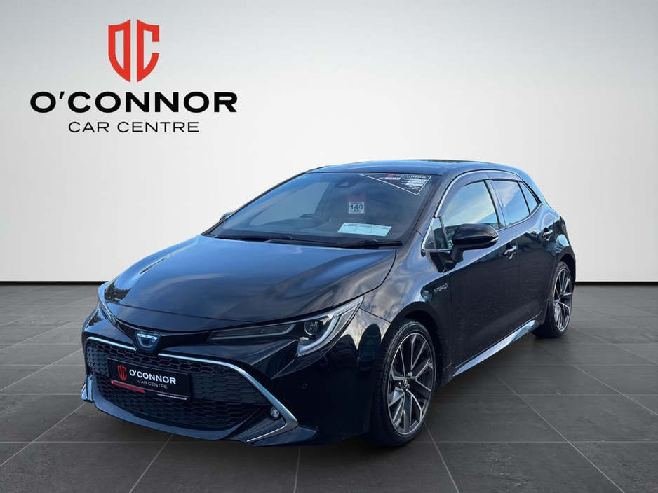 Toyota Corolla Black, economical and Toyota reliable — this Corolla makes everyday driving easy.