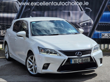 Lexus CT 200 h CT 200H ADVANCE 5DR AUTO 1.8 136BHP HYBRID WHITE IMMACULATE