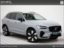 2025 VOLVO XC60 T6 XC60 PLUS DARK: 20” UPGRADE DIAMOND CUT ALLOYS, VAPOUR METALLIC WITH CHARCOAL LEATHER, PANORAMIC ROOF, KEYLESS ENTRY, HEATED SEATS