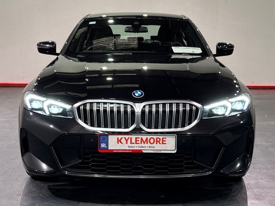 BMW 3 Series 330E BLACK SAPPHIRE M SPORT SALOON – 18’’ FACTORY ALLOYS – M PERFOMANCE TEX – CRUISE CONTROL - HEATED SEATS – DIGITAL DISPLAY – FLAT BOTTOM M SPORT ST — thumbnail 8