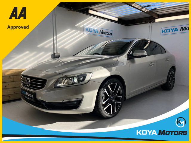 2016 VOLVO S60 2.0 D4 SE LUXURY PLUS DIESEL AUTOMATIC // MASSIVE SPEC // FULL HEATED LEATHER // REVERSING CAMERA // CRUISE CONTROL // LANE ASSIST // COLLISION WARNING SYSTEM // UPGRADED SPORT ALLOYS