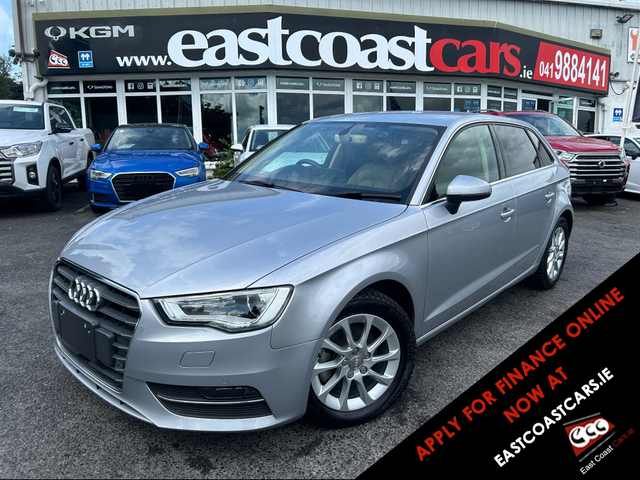 2015 AUDI A3 1.4 TFSI FULL CREAM LEATHER PACK HIGHLINE  - PARKING SENSORS REVERSING CAMERA - PARKING SENSORS - SIMI DEALER - LOW ROAD TAX BAND