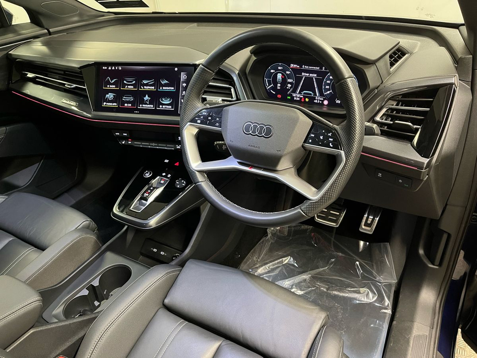 Audi Q4 e-tron S-Line 45 82kWh 286BHP - Reversing Camera - Sat Nav - Climate Control - Heated Seats - Cruise Control - Keyless Start - Apple CarPlay/Android Auto — thumbnail 9