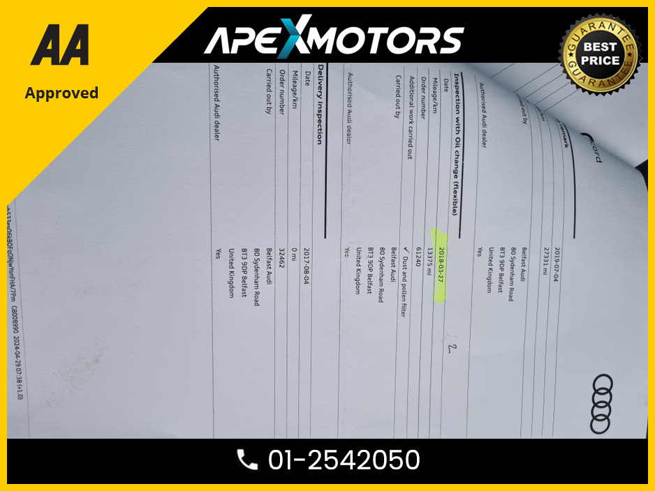 2017 Audi A4 1.4L Petrol For Sale Images