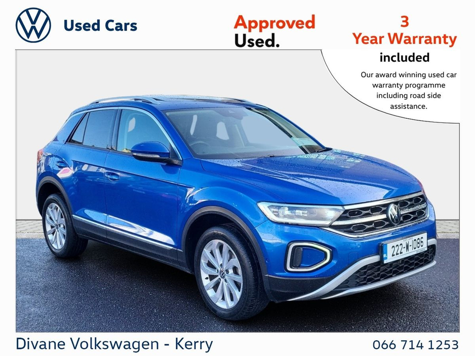Used Volkswagen T-Roc 2022 in Kerry