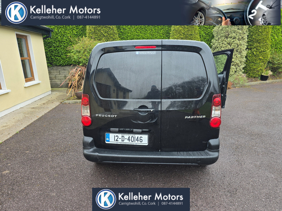 2012 Peugeot Partner 1.6L Diesel For Sale Images