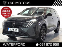 Peugeot 5008 *Low Mileage Hybrid* Allure Model 360 Cameras, Parking Sensors, Adaptive Cruise Control, Wireless Phone Charging, Sat Nav, Road Sign Recognition