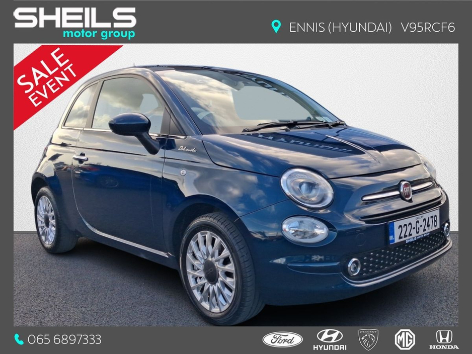 Used Fiat 500 2022 in Clare