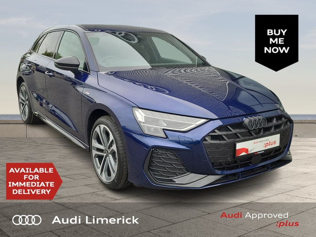 2025 AUDI A3 *WAS €59996, NOW €49900* A3 SB 40 TFSI E S LINE