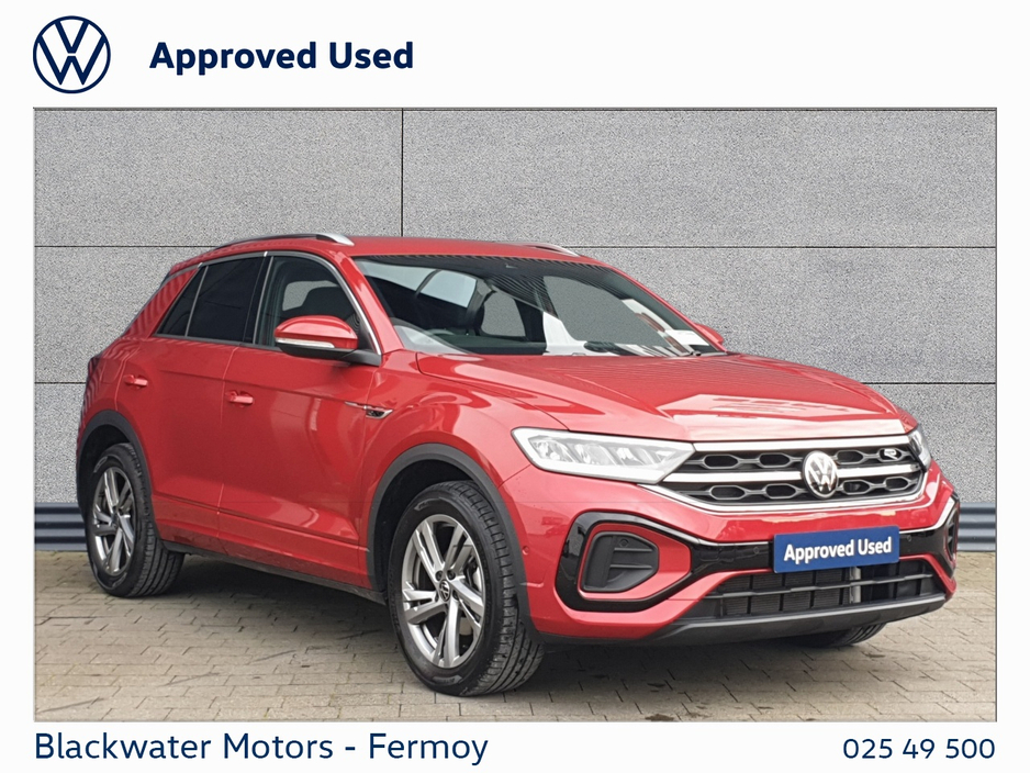Volkswagen T-Roc 1.0TSI 110BHP R-LINE WITH REAR VIEW CAMERA