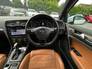 2018 VOLKSWAGEN GOLF  1.4 SPECIAL TAN LEATHER SEATS HIGHLINE MK7.5  SAT NAV PACK - VIRTUAL CLOCKS -REVERSE CAMERA - NAVIGATION - CARPLAY - ANDROID AUTO- BLIND SPOT REAR TRAFFIC ASSIST - DISCOVER PRO