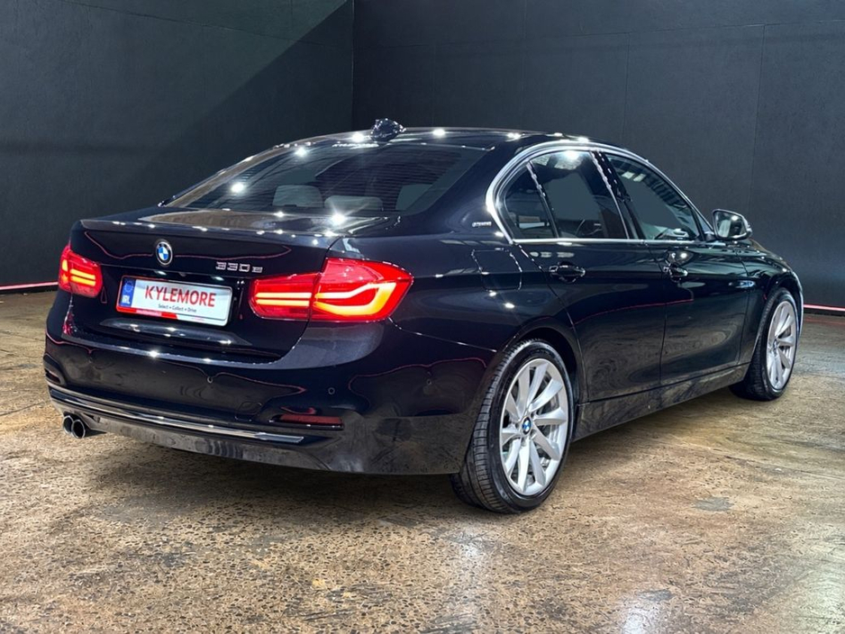 BMW 3 Series 330E 2.0 HYBRID AUTOMATIC - LUXURY - FULL BEIGE LEATHER - UPGRADED ALLOYS - ADAPTIVE CRUISE CONTROL - LED HEADLIGHTS - REAR CAMERA — thumbnail 3