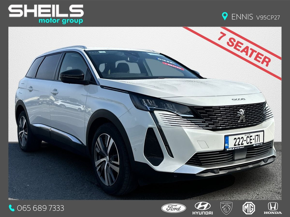 Used Peugeot 5008 2022 in Clare