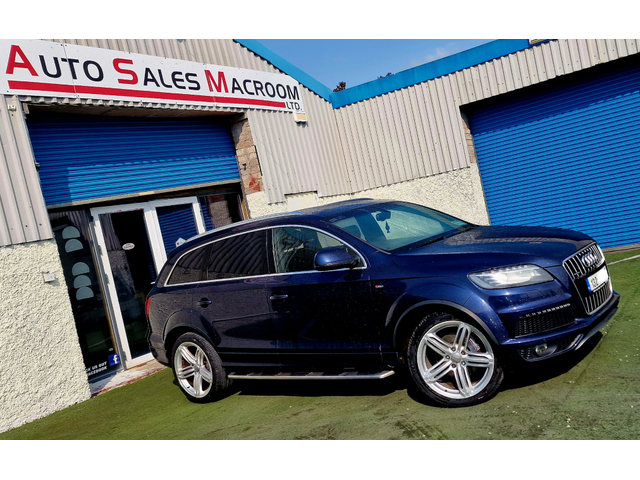 2013 AUDI Q7 3.0 TDI S LINE PLUS 204PS QUATTRO 7 Seats NEW NCT 07.26