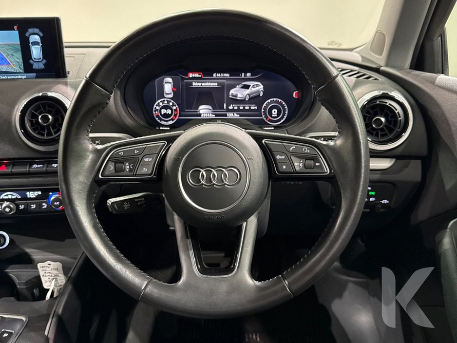 Audi A3 1.4 TFSI AUTOMATIC - FACTORY ALLOYS - PUSH BUTTON START/STOP - REAR CAMERA - MULTI FUNCTION STEERING WHEEL - CRUISE CONTROL — thumbnail 13