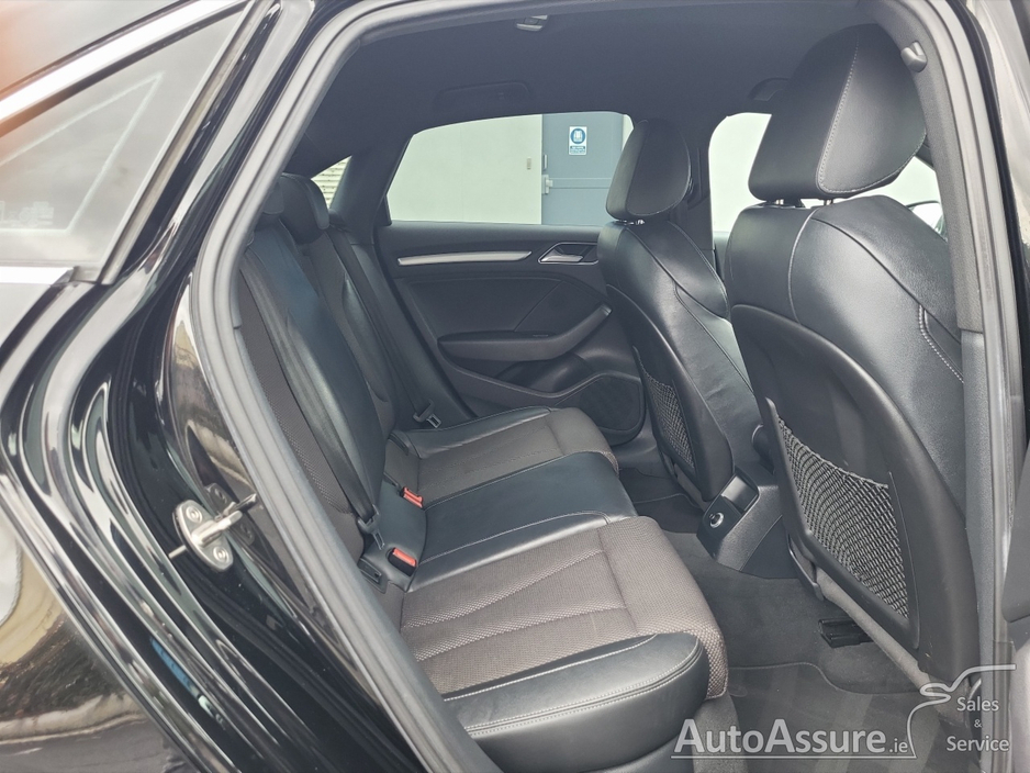 Audi A3 LIMOUSINE 1.6 TDI 116BHP  S-LINE *** Gunmetal Grey Alloys / Half Leather Interior / Cruise Control *** — thumbnail 33