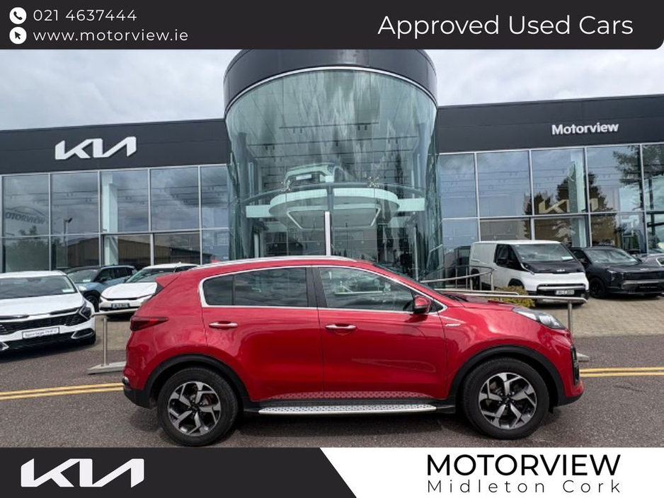 Kia Sportage SPORT 134BHP 1.6crdi 5DR, Daytime Running Lights, Touch Screen Infotainment System, Multi-Function Steering Wheel, Power Folding Mirrors,