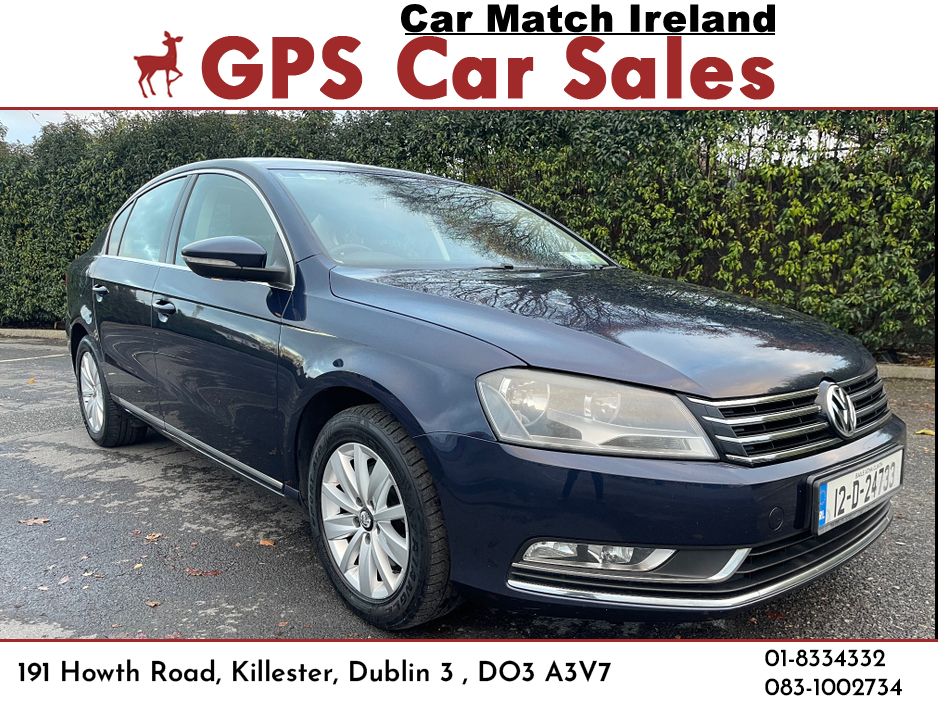2012 Volkswagen Passat 1.6L Diesel from GPS Car Sales CarsIreland.ie