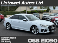Audi A4 S-LINE 35 TDI 163 BHP AUTOMATIC *VIRTUAL COCKPIT, REAR VIEW CAMERA, 18 " ALLOYS, AUDI MULTIMEDIA, PARKING SENSORS FRONT & REAR, APPLE CARPLAY /ANDROID AUTO, ADAPTIVE CRUISE CONTROL, MEMORY SEATS *