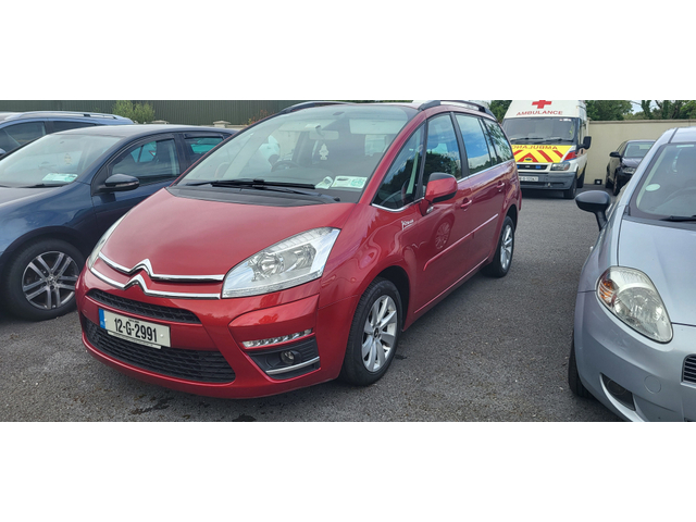 2012 CITROEN GRAND C4 PICASSO 7S HDI 110 VTR+ 4DR
