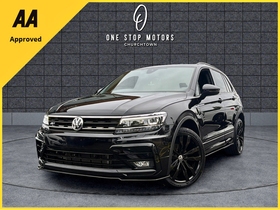 Volkswagen Tiguan BLACK ED R-LINE-4MOTION (4WD)-29,000KMS-BLACK ED--DIESEL AUTO-360 CAMERAS-HEADS-UP DISPLAY