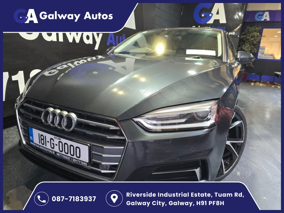 Used Audi A5 2018 in Galway