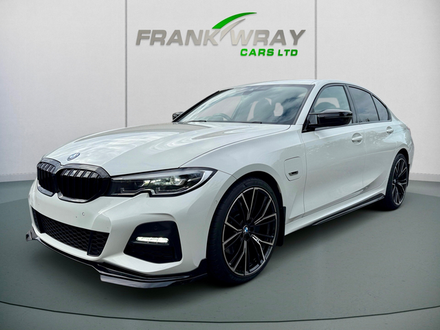 2022 BMW 3 SERIES G20 330 E M-SPORT AUTO**FULL LEATHER**REVERSE CAMERA**M-PERFORMANCE KIT**MINT**FSH**