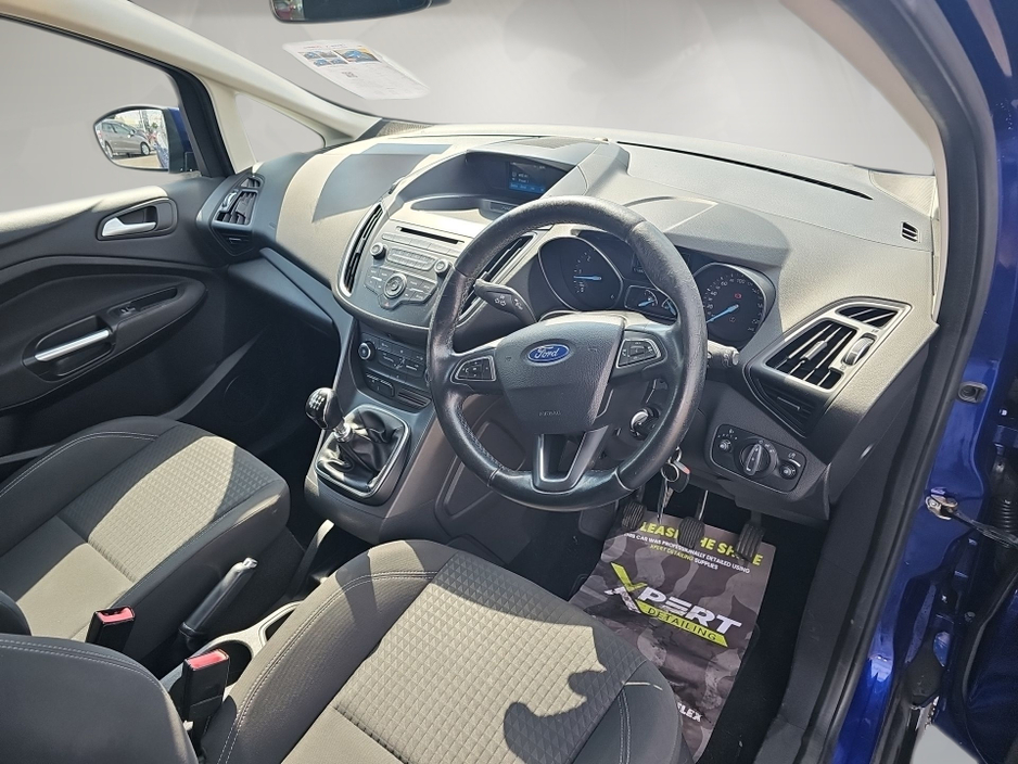 Ford C-Max ZETEC C MAX 1.5 TDCI ** 1 OWNER IRISH CAR ** LOW MILEAGE ** 3 KEYS ** BEST AVAILABLE ** — thumbnail 12