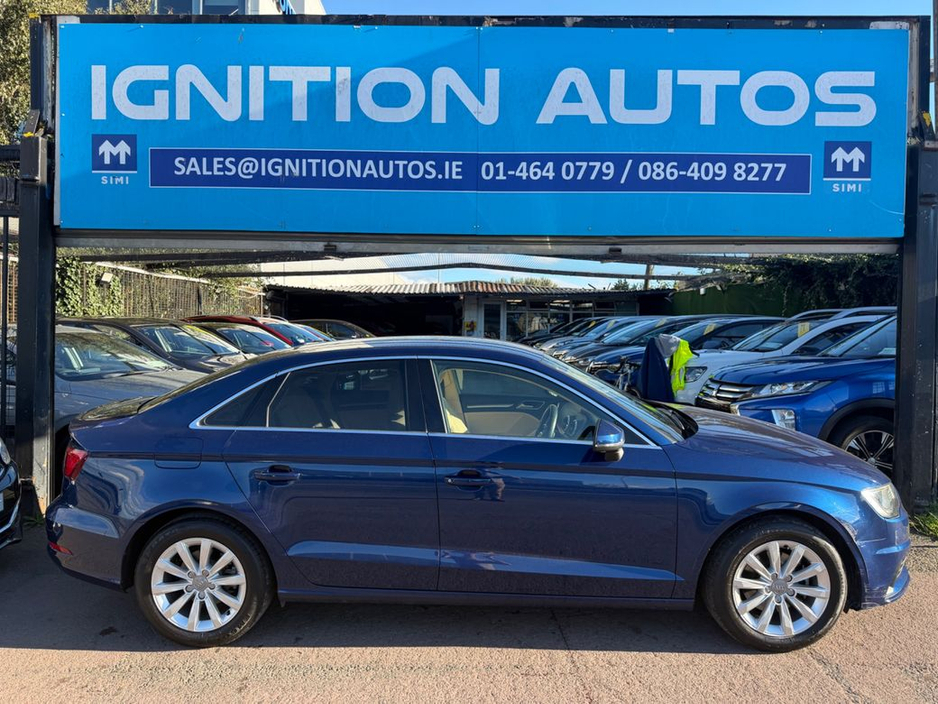 Audi A3 1.4 PETROL, SALOON MODEL, LEATHER, NEW NCT, AUTOMATIC, FINANCE, WARRANTY, 5 STAR REVIEWS — thumbnail 3